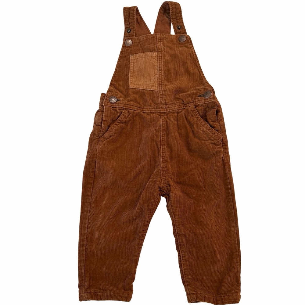 Zara Baby Corduroy Overalls Brown 6-9M